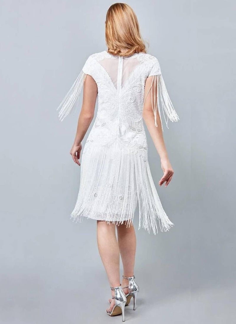 GATSBYLADY LONDON Sybill Fringe Dress  - Image 4