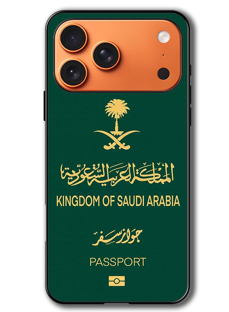 Theodor Case Compatible with Apple iPhone 17 Pro Max 6.9 Inch Protection Shockproof Bumper Cover Ksa Passport - Image 1