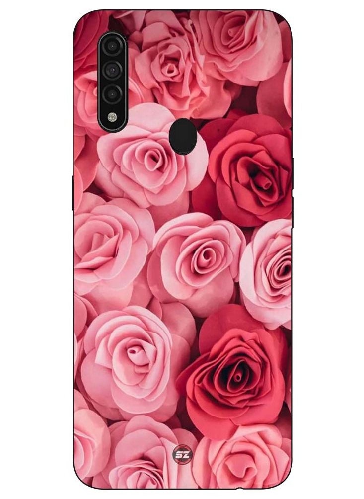 Service Zone Protective Printed Mobile Cover Beautiful Pink  And Red Roses For Oppo A31 