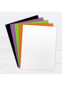 PrintWorks Halloween Cardstock 5 Assorted Colors Perfect For Holiday School And Craft Projects 200 Sheets 8.5” X 11” (00596) …  - Image 2