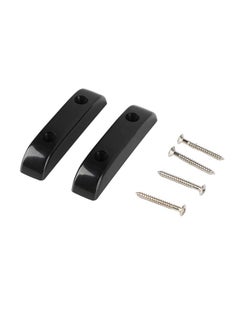 Thoraya 2 Pcs Bass Thumb Rest Plastic Anti Slip Light Weight Jazz Bass Guitar Thumb Finger Rest GM01 Black  - Image 4