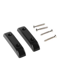 Thoraya 2 Pcs Bass Thumb Rest Plastic Anti Slip Light Weight Jazz Bass Guitar Thumb Finger Rest GM01 Black  - Image 5