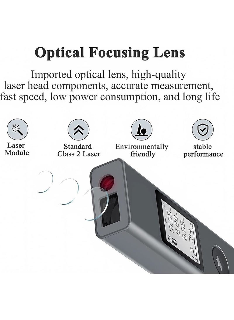 PEEQ Earldom Ls-P Laser Digital Distance Meter 40M Volume Meter Pythagoras Mode LCD Display Laser Distance Measurement Device  - Image 4