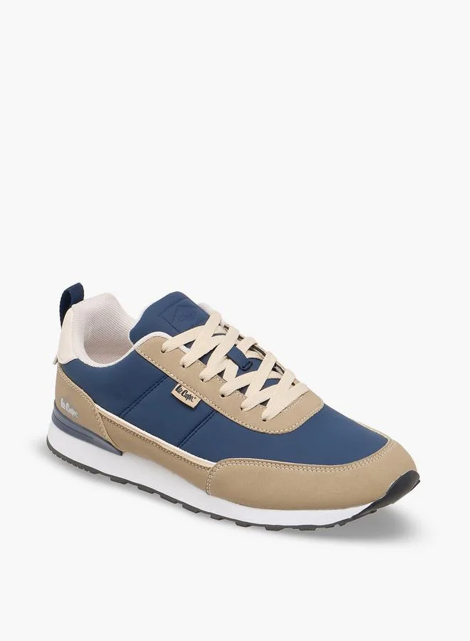 Lee Cooper Men Colourblock Lace-Up Sneakers