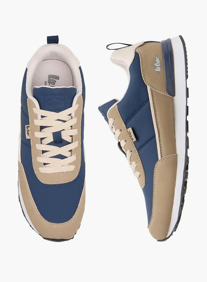 Lee Cooper Men Colourblock Lace-Up Sneakers