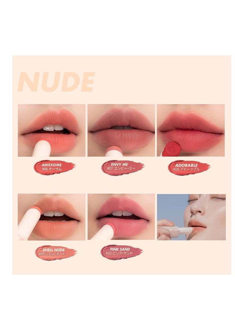 Rom&Nd Zero Matte Lipstick 06 Awesome - Image 4