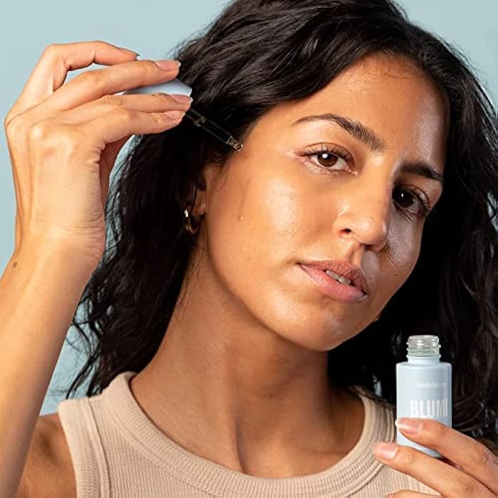 Blume Meltdown - Blue Tansy Face Oil - Acne Treatment + Pore Minimizer - Skin-Smoothing Face Serum with Black Cumin Seed & Rosehip Oil - Helps Calm Redness and Improve Texture (1 Fl oz) - Image 3