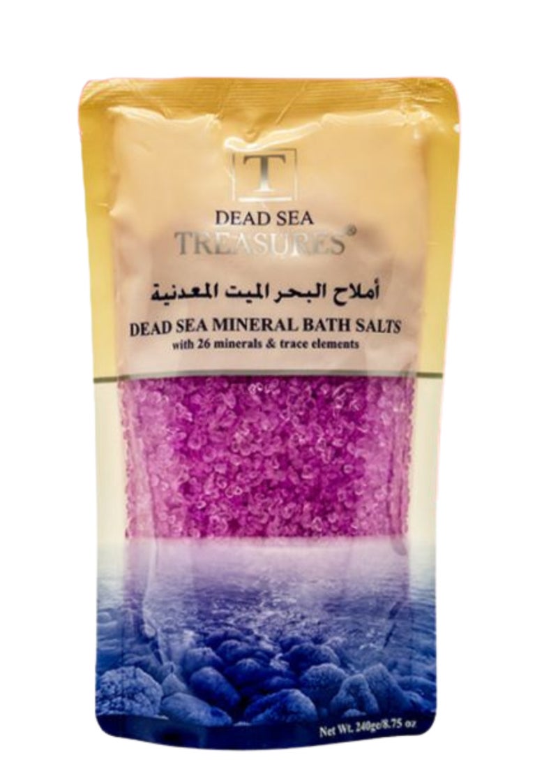 Dead Sea Natural Bath Salts – Relaxation & Skin Renewal – 240g