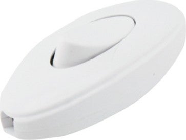 Mono Intermediate Push Button Key Body White Button Snap Key 10 pcs