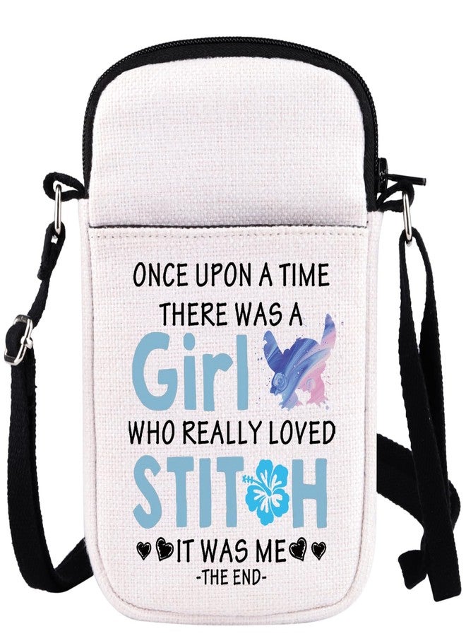 WCGXKO Cartoon Lover Gift There Was A Girl Who Really Loved Cute Themed Crossbody Purses Bag Messenger Bag (Really CR) - Image 1