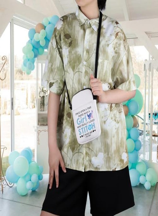 WCGXKO Cartoon Lover Gift There Was A Girl Who Really Loved Cute Themed Crossbody Purses Bag Messenger Bag (Really CR) - Image 4