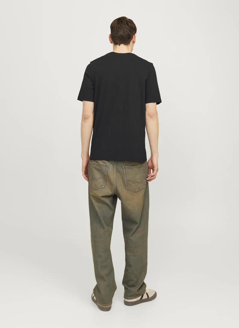 JACK & JONES Jjtiley Graphic Printed Short Sleeve T-Shirt