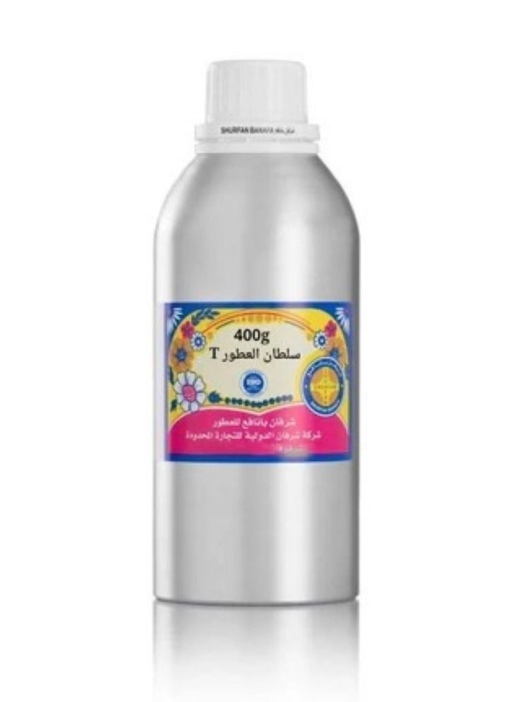 شرفان بانافع زيت عطري سلطان العطور لخلطات البخور 400 جرام 