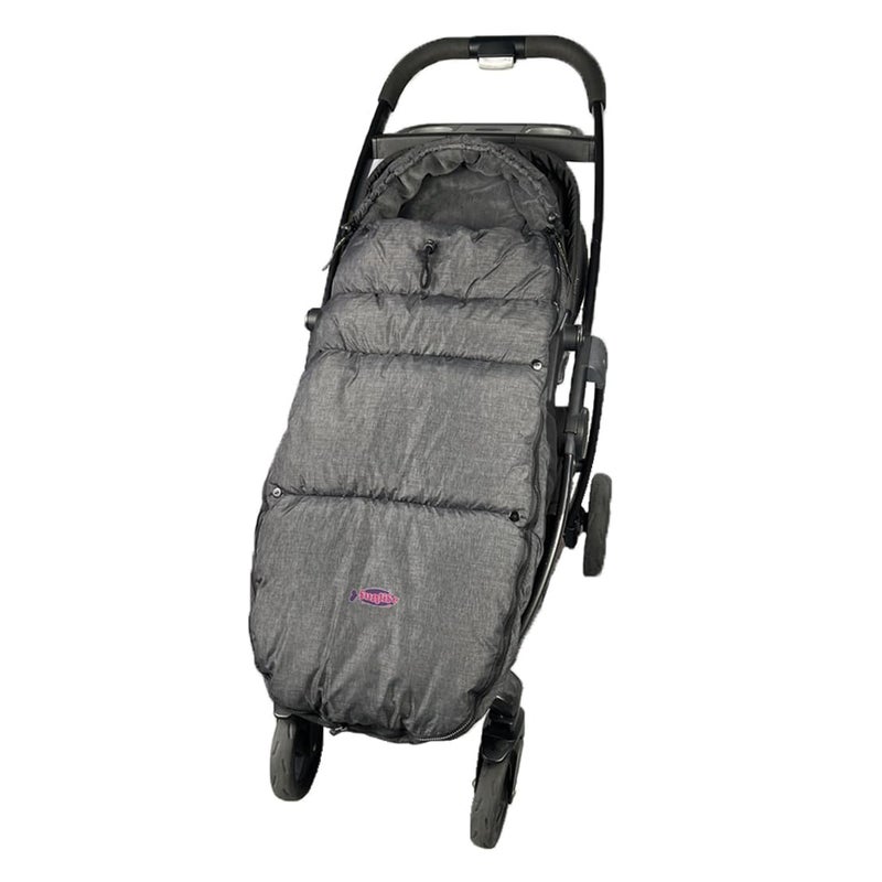 FUNLIFE Toddler Stroller Footmuff Cosy Toe Buggy Pushchair Sleeping Bag, Easy Open & Removable Front Piece,Special Design Fits All Travel Gears Perfectly, 6-48M - Image 3