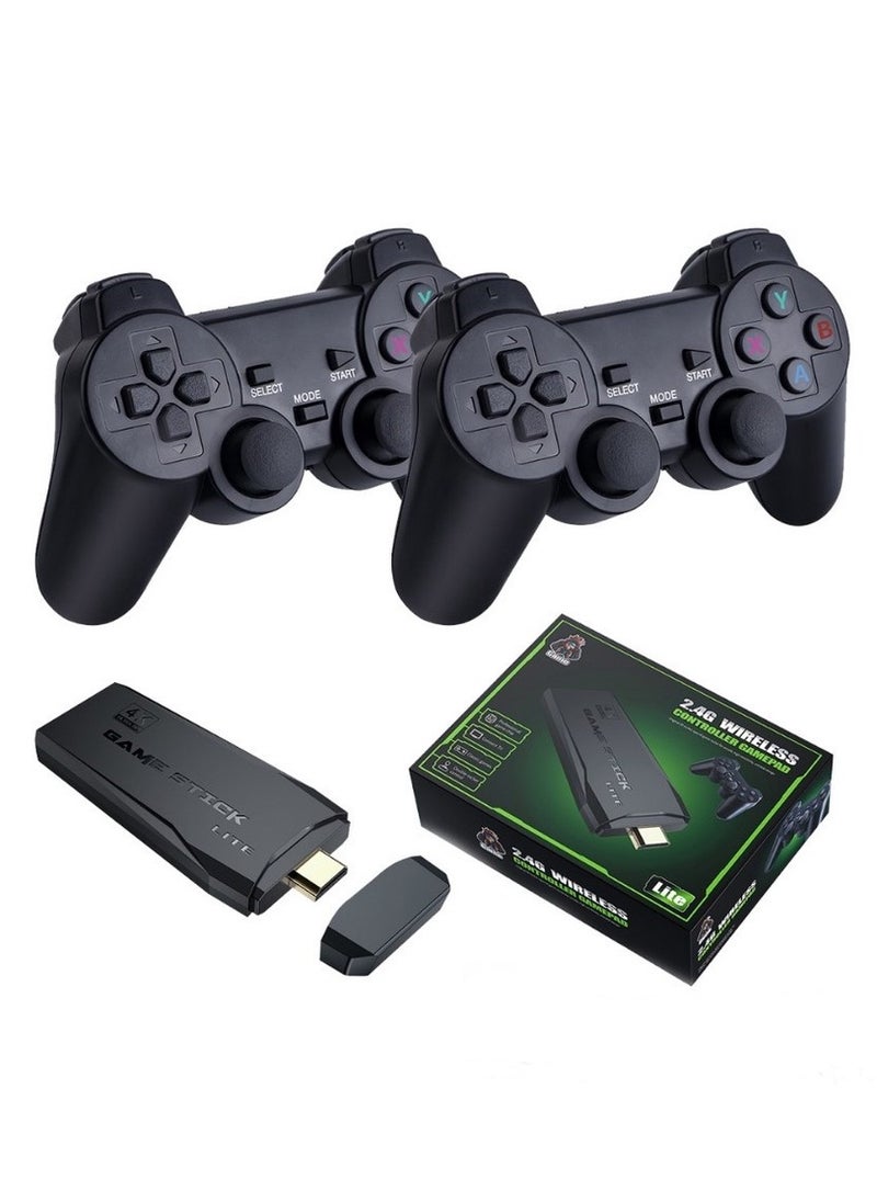 وحدة تحكم ألعاب فيديو HDMI لاسلكية مع تحكم لاسلكي 2.4 جيجا هرتز