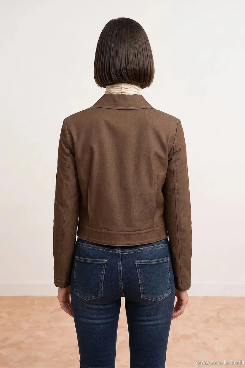 Dilvin Walnut Brown DILVIN Women’s Jacket for Women | Best Price UAE