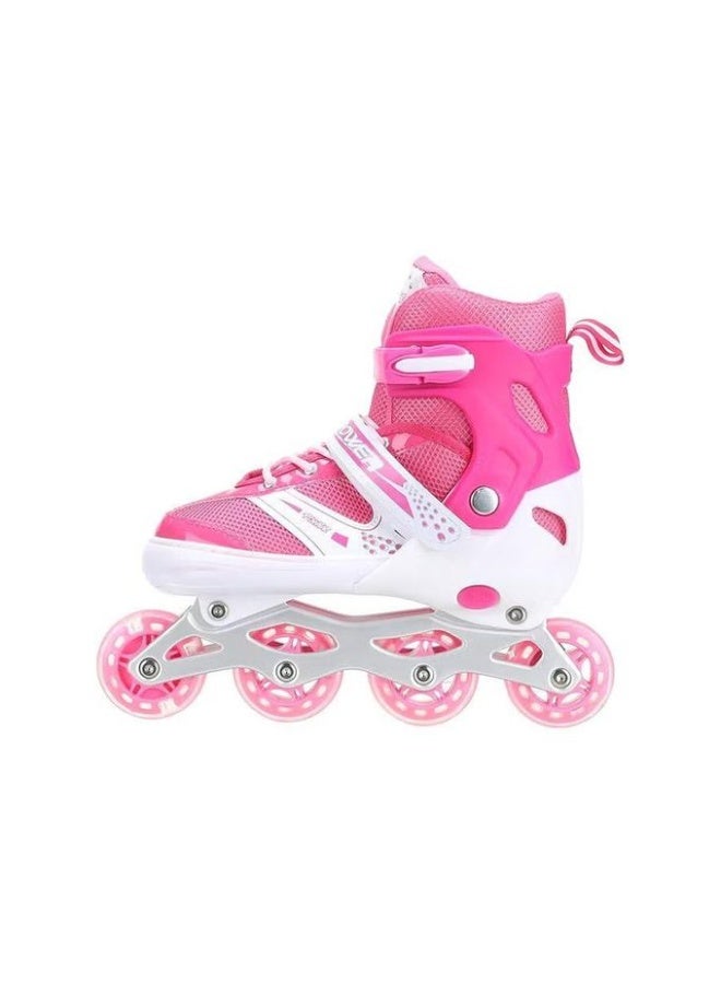 Pink Roller Skate Shoes, Size L - Image 2