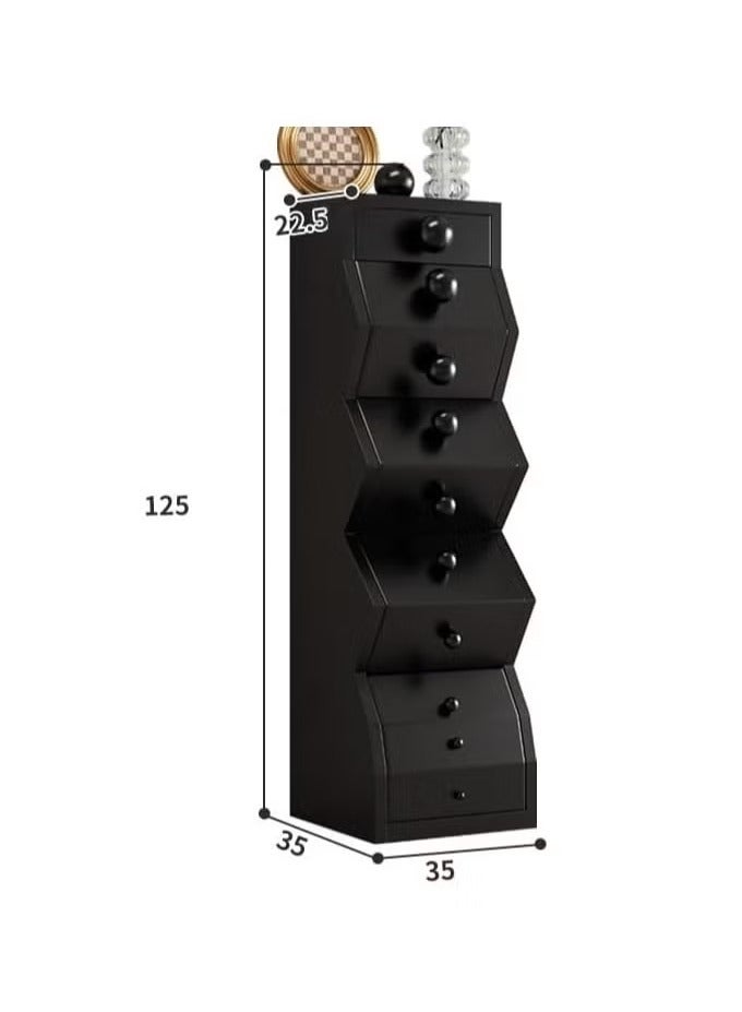 Generic Solid Wood Vintage Style Chest of Drawers, Versatile and Artistic French Living Room Storage  - Image 2