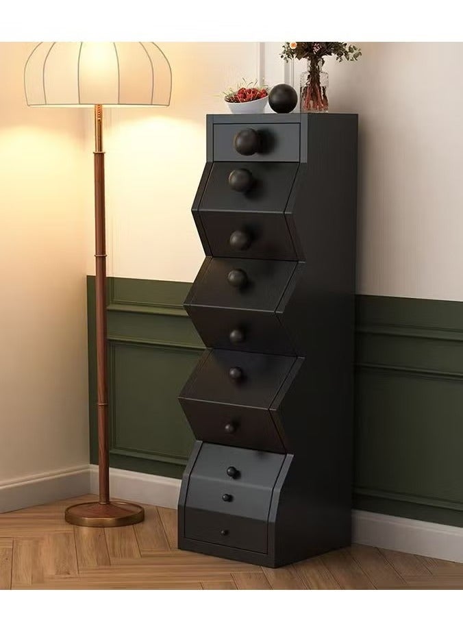 Generic Solid Wood Vintage Style Chest of Drawers, Versatile and Artistic French Living Room Storage  - Image 3