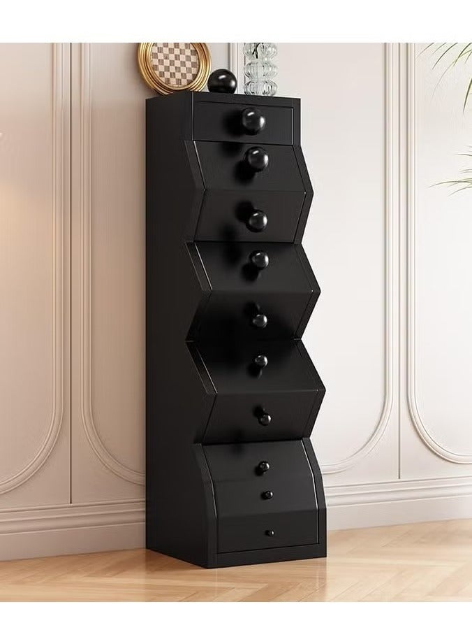 Generic Solid Wood Vintage Style Chest of Drawers, Versatile and Artistic French Living Room Storage  - Image 4