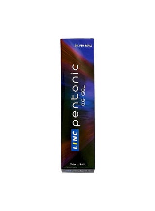 Pentonic 0.6 mm Gel Pen Refill Box Pack | Tip Size 0.6 mm | Blue Ink | Set of 10 x 8 Packs - pzsku/Z5DB5A51324E66719DDD9Z/45/1746708320/72e8b7b3-1382-44cb-a56f-cf68016a841f