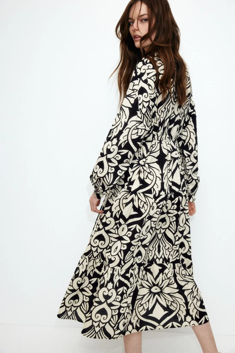 H&M Tiered maxi dress