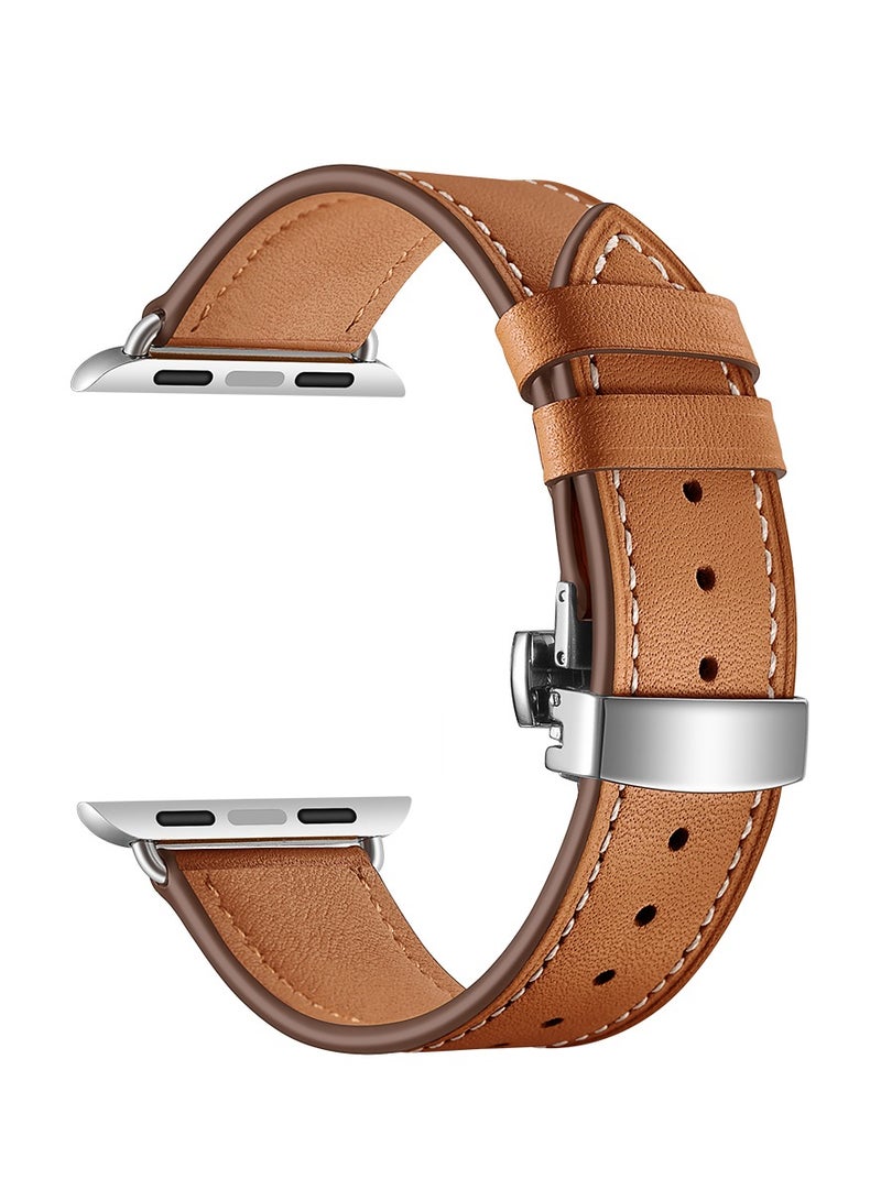 FITME Leather Replacement Band  For Apple Watch 42/44/45/49mm  - Image 1