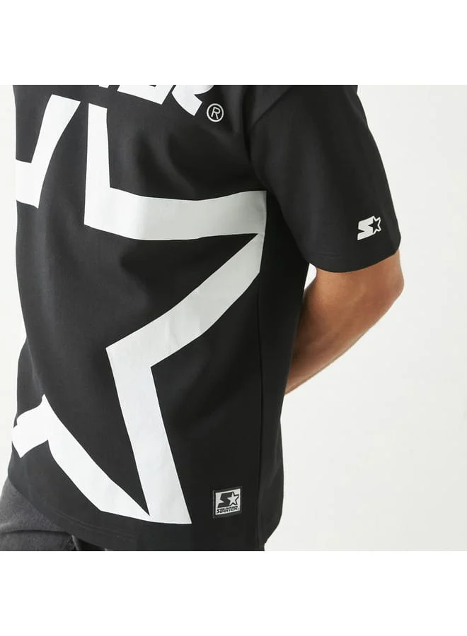 STARTER Starter Print T-shirt with Crew Neck