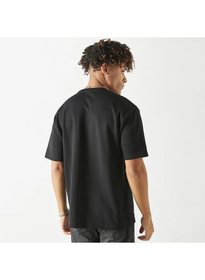 STARTER Starter Print T-shirt with Crew Neck