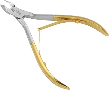 Generic Stainless Steel Cuticle Nipper Golden 10cm  - Image 4