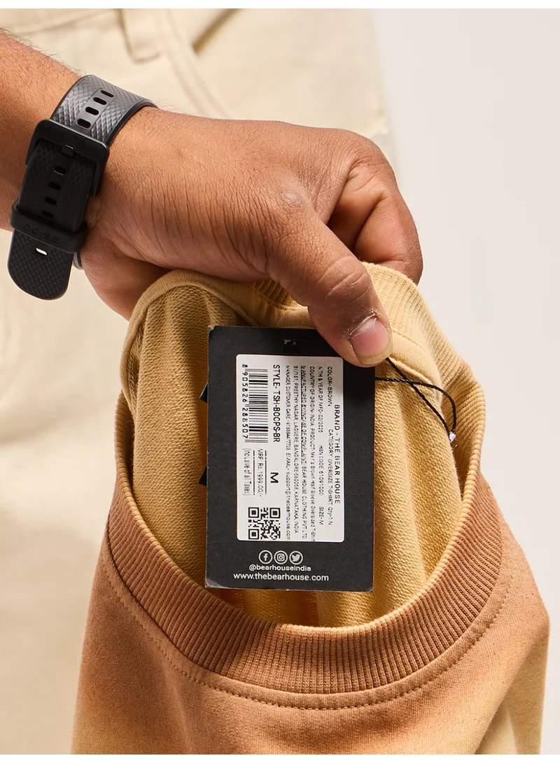 THE BEAR HOUSE  Men’s Short Sleeve T-Shirt | Casual, Comfortable & Stylish Everyday Wear | Perfect for Work, Travel, or Relaxed Outfits | Versatile All-Season Essential for Any Occasion for Men | Best Price UAE