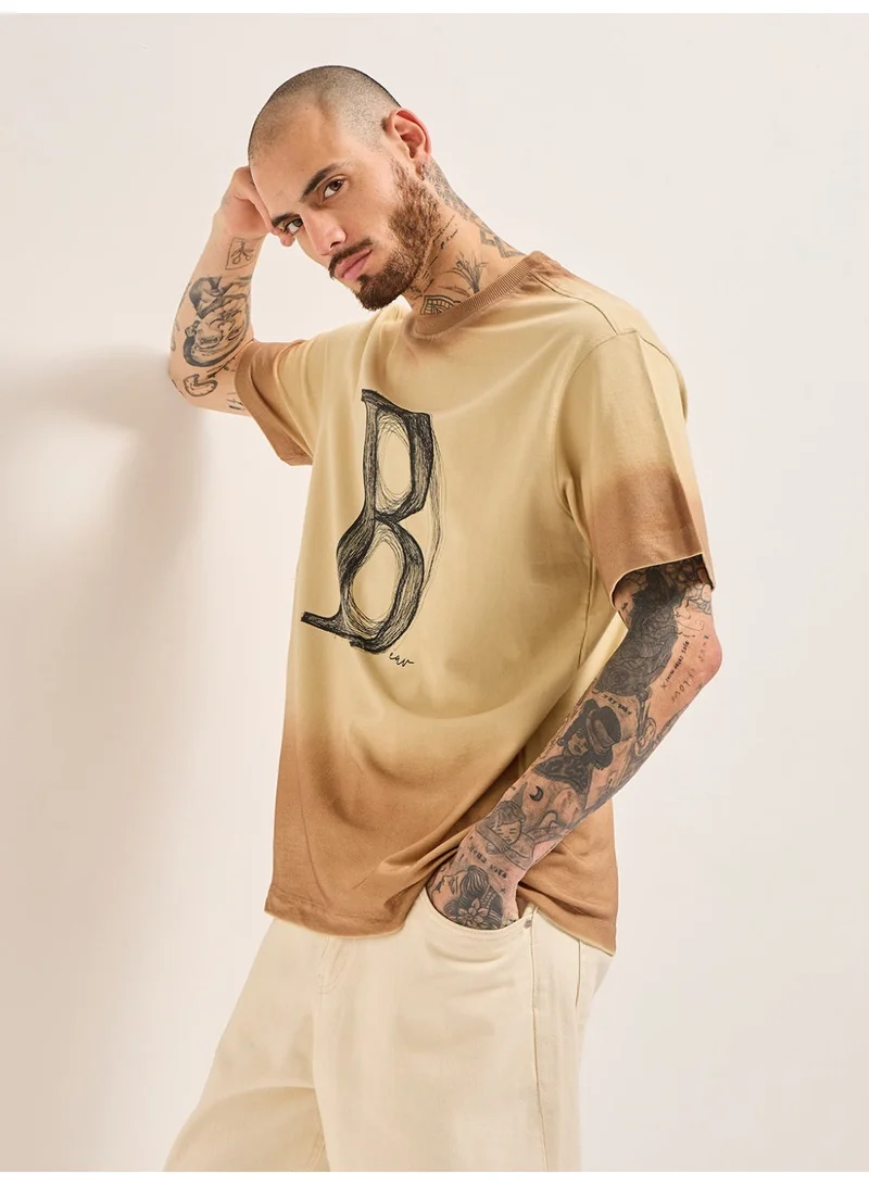 THE BEAR HOUSE  Men’s Short Sleeve T-Shirt | Casual, Comfortable & Stylish Everyday Wear | Perfect for Work, Travel, or Relaxed Outfits | Versatile All-Season Essential for Any Occasion for Men | Best Price UAE