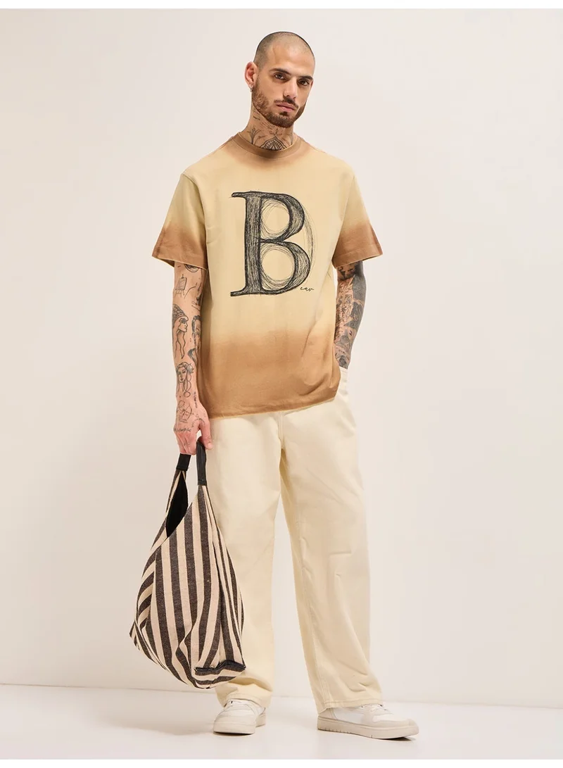 THE BEAR HOUSE  Men’s Short Sleeve T-Shirt | Casual, Comfortable & Stylish Everyday Wear | Perfect for Work, Travel, or Relaxed Outfits | Versatile All-Season Essential for Any Occasion for Men | Best Price UAE