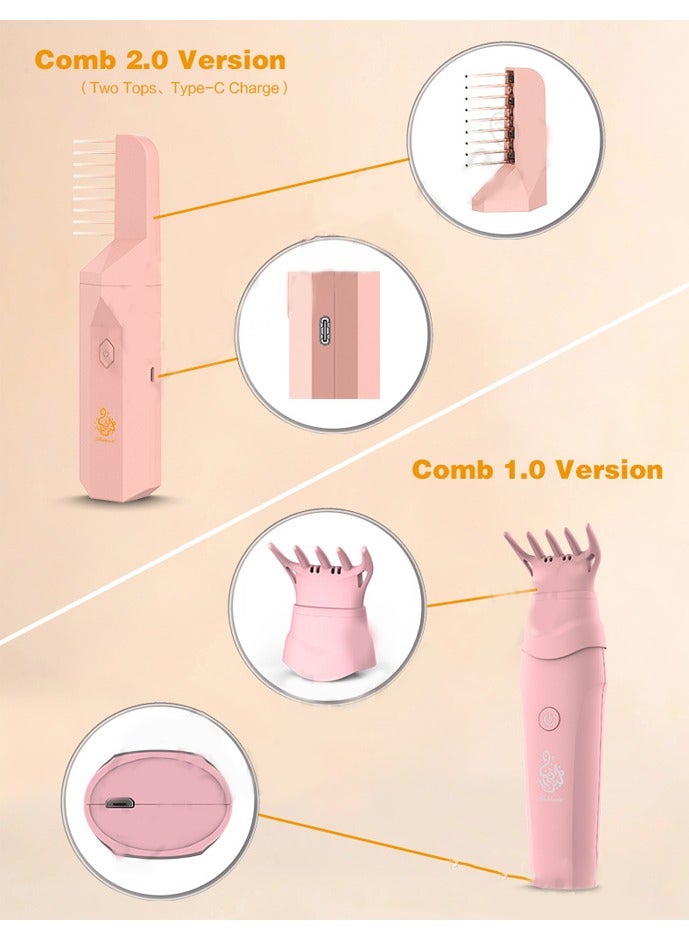 Electric Hair Comb Set Bukhoor Incense Burner Comb and Incense - Image 4