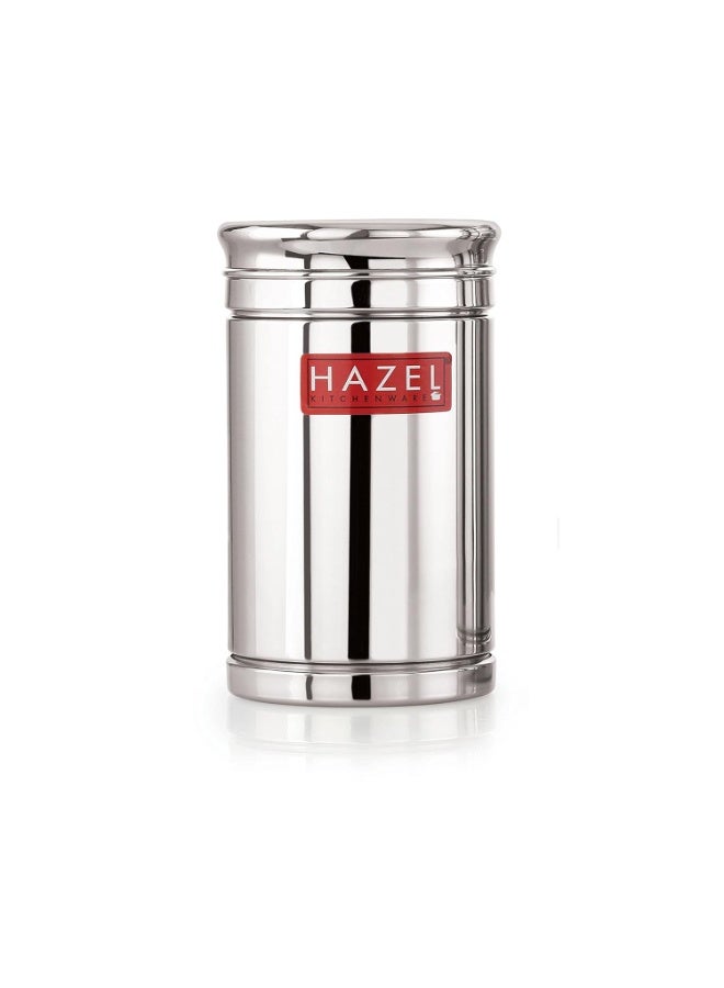 HAZEL Stainless Steel Airtight Container | 800 ml Steel Storage Box For Kitchen | Steel Container Jar For Kitchen Storage | Ideal For Storing Rice, Cereal, Pulse, Snacks - Image 1