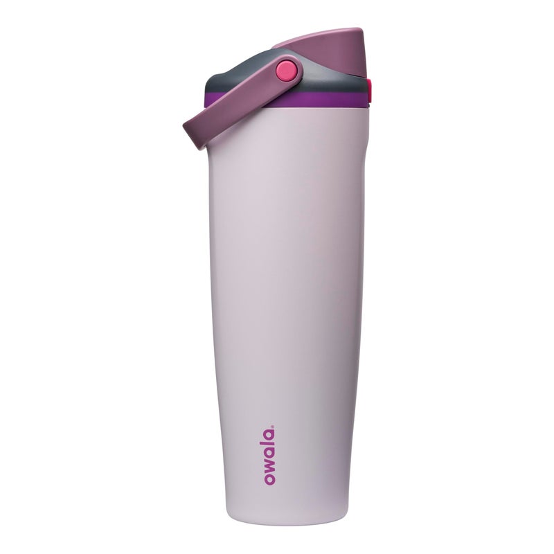 Owala FreeSip Sway Insulated Stainless Steel Water Bottle with Two-Way Spout, Built-In Straw and Bucket Handle, Made for Travel, School, and Sports, 40oz, BPA Free, Leak Proof, Dreamy Field - Image 1