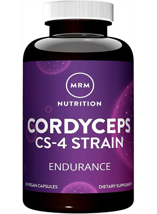 MRM Nutrition Cordyceps | CS-4 Strain | Endurance | Adaptogens | Mushrooms | Energy + Endurance | Vegan | 60 Servings - Image 1