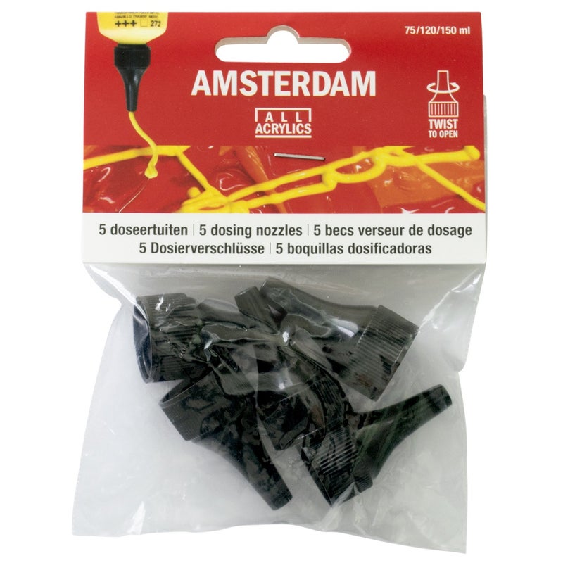 Amsterdam NOZZLES 5PKG Multicolor One Size
