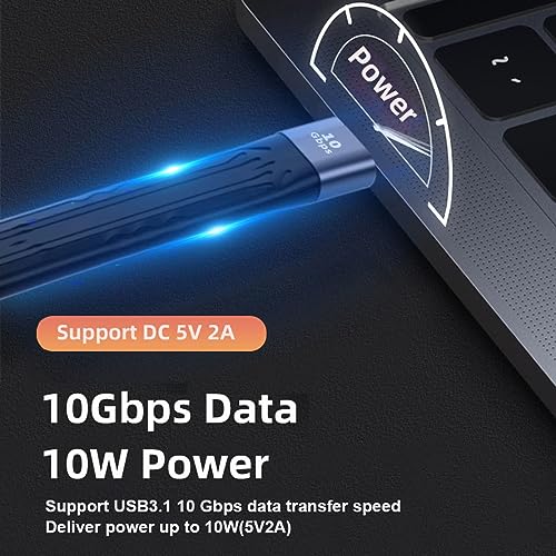 Tobo USB C Data Transfer Cable | OTG Male USB Type C Female Adapter Cable Supports 10Gbps Transfer | 10Gbps Data Transfer Adapter for Tablet (TD-1033TC) - Image 3