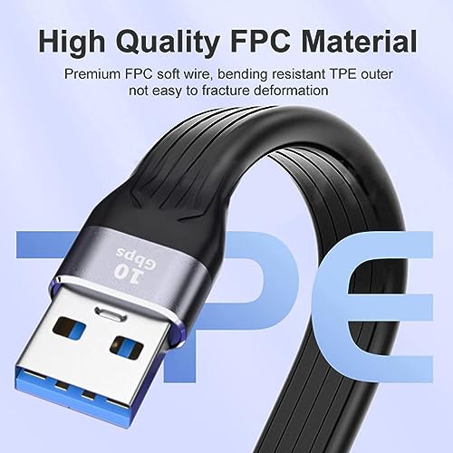 Tobo USB C Data Transfer Cable | OTG Male USB Type C Female Adapter Cable Supports 10Gbps Transfer | 10Gbps Data Transfer Adapter for Tablet (TD-1033TC) - Image 5