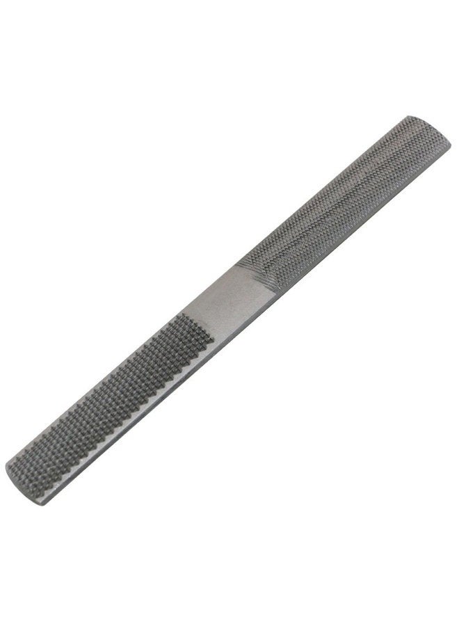 Newkiton 4 Way Wood Rasp File Carbon Hand File and Round Rasp Half Round Flat & Needle Files - Image 1