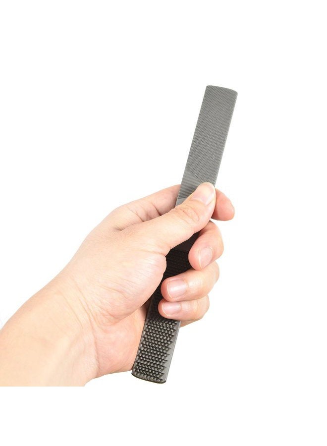 Newkiton 4 Way Wood Rasp File Carbon Hand File and Round Rasp Half Round Flat & Needle Files - Image 4