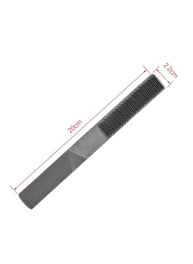 Newkiton 4 Way Wood Rasp File Carbon Hand File and Round Rasp Half Round Flat & Needle Files - Image 5