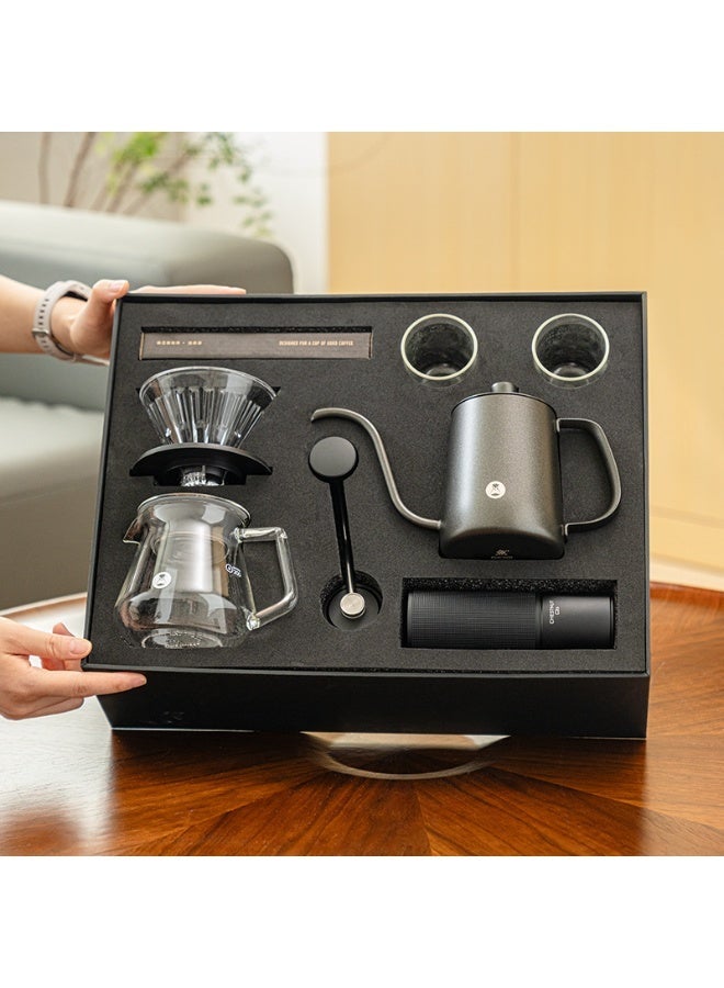 TIMEMORE Chestnut C5 Pour-Over Coffee Gift Set – Premium Edition (Black) - Image 3