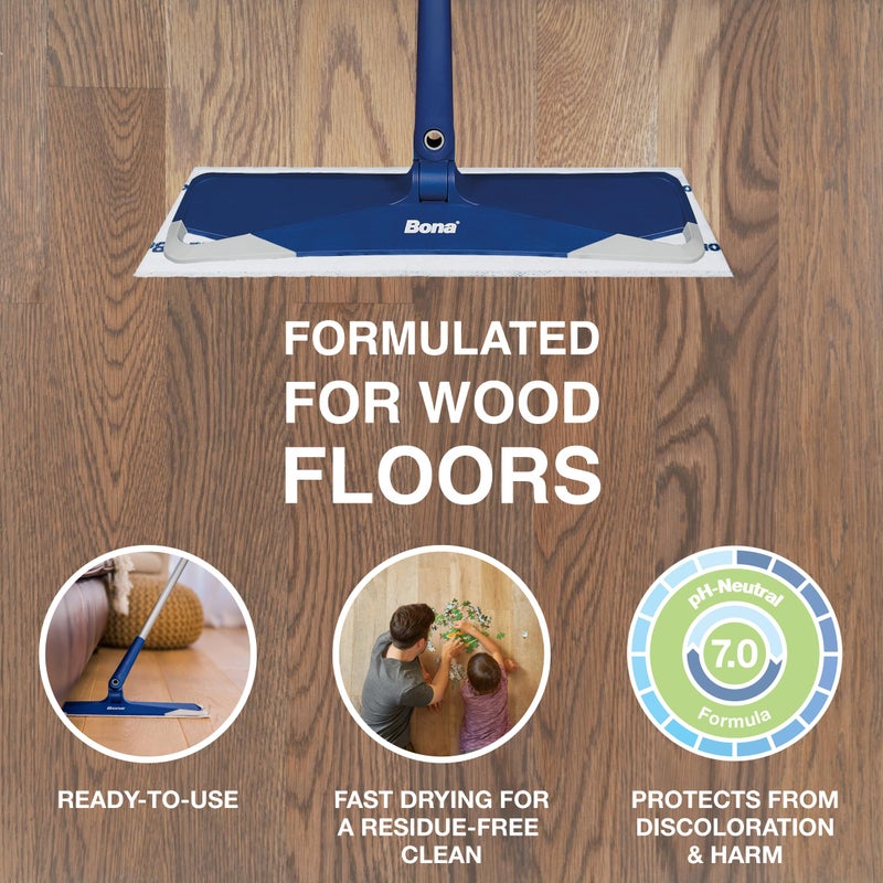 BonaÂ® Disposable Wet Cleaning Pads for Hardwood Floors, Lavender Scent - Image 2