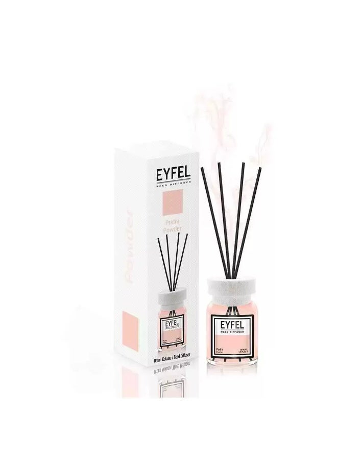 Eyfel Reed Diffuser Powder Perfume Aroma Home Fragrance- 120ml - Image 1