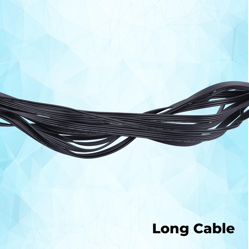 ZEBRONICS مزود الطاقة المتميز VS500Z بقوة 500 واط مع مروحة RGB صامتة 120 مم، كابلات مسطحة طويلة، PCIe x 1، SATA x 4، 12V 32A (كحد أقصى)، حماية من زيادة الجهد/زيادة التيار/الدوائر القصيرة (أسود) - Image 4