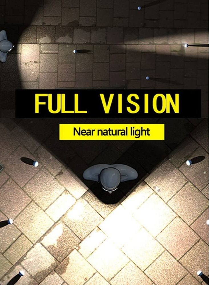 إلترازون LED Headlamp with All Perspectives Induction 230° Illumination, 350 Lumens, Weatherproof Type C Rechargeable Head Lamp for Running Camping Hiking Fishing, Sensor Outdoor Headlight - Image 2