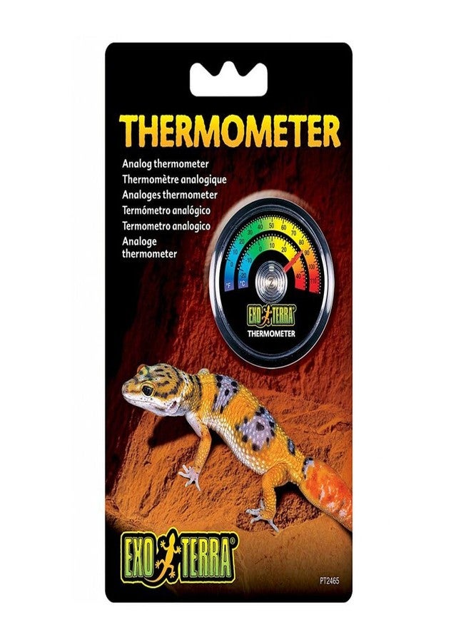 Exo Terra Thermometer for Reptile Terrarium - Provides Temperatures in Both Celsius and Fahrenheit - Image 2