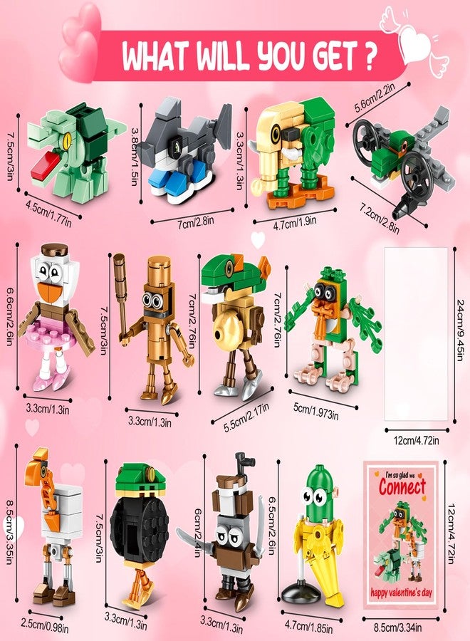 BLSFXROE 24 PCS Easter Italian Brainrot Building Blocks Set for kids, Easter Basket Stuffers,12 Unique Patterns,Fun Mini Building Blocks Toy for Kids Teens Adults - Image 2